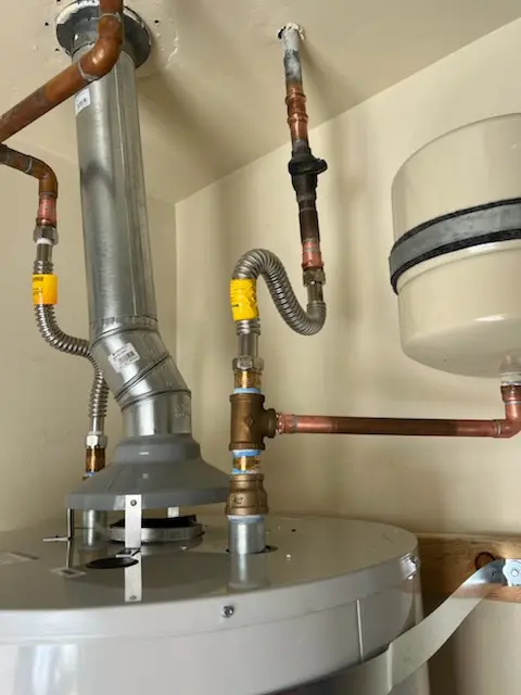 Water heater installation and plumbing repair in Brookfield
